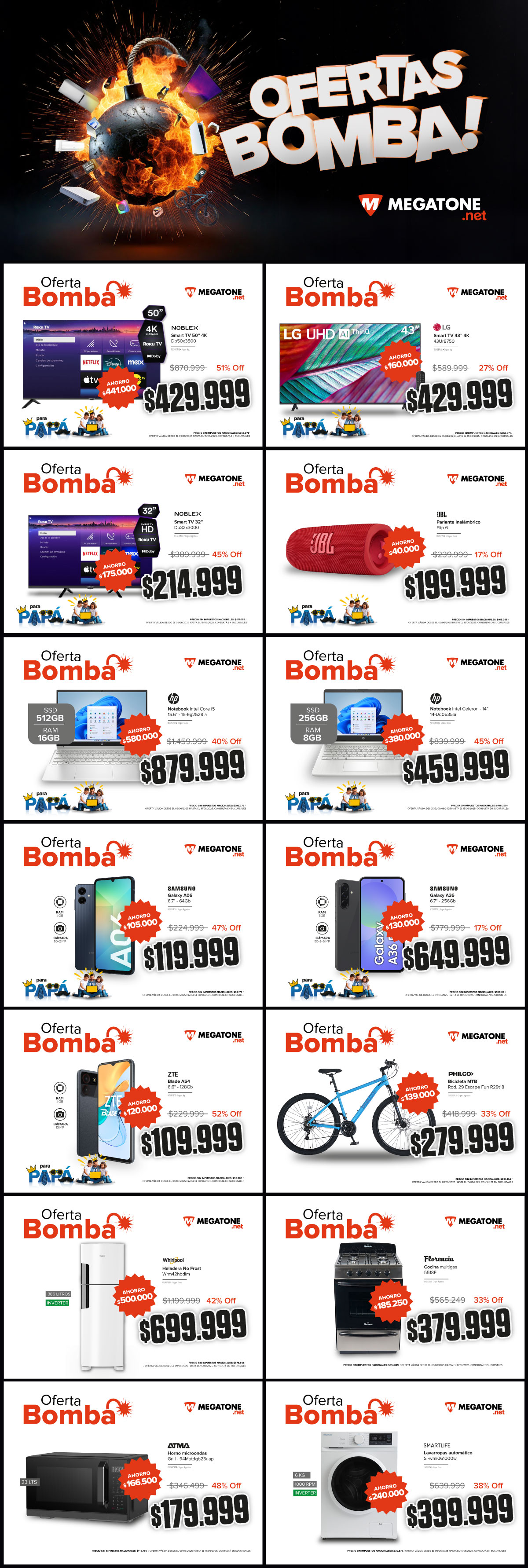 Bombas 10-03-2025