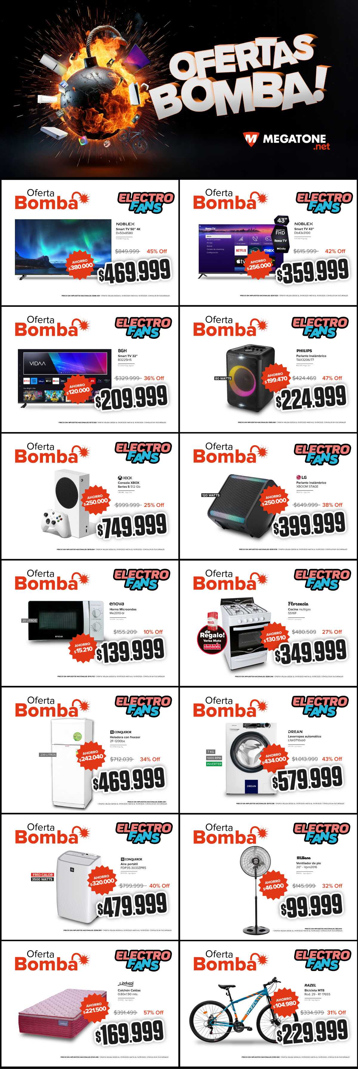 Bombas 10-03-2025