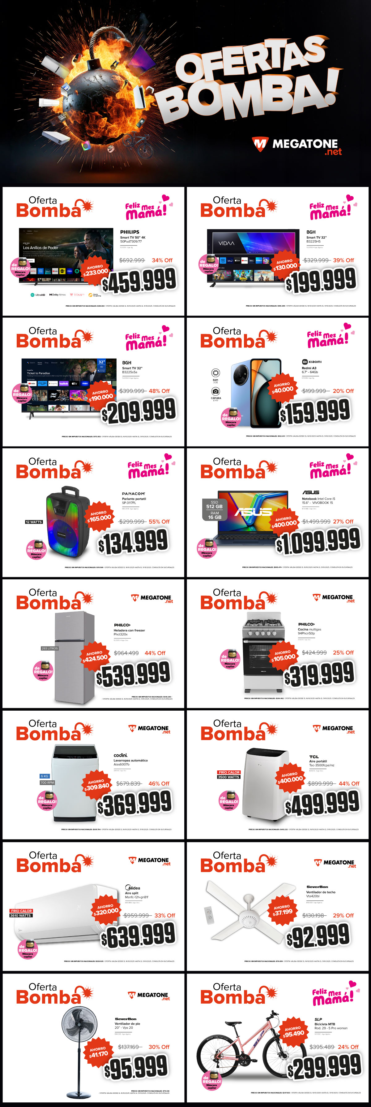 Bombas 10-03-2025