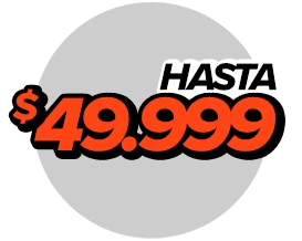 HASTA $49.999
